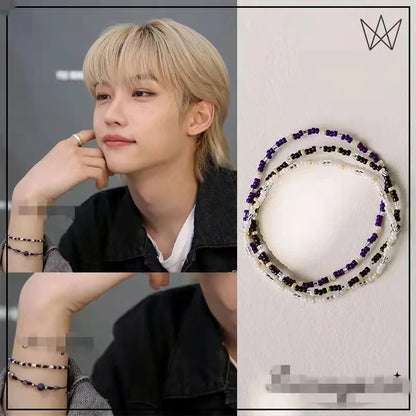 Armband Stray Kids Felix Rijstkralen