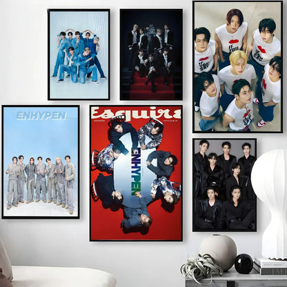 ENHYPEN posters waterproof decor