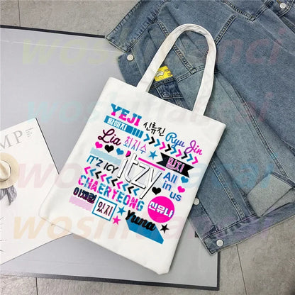 Canvas Tas Itzy Verschillende Kleuren
