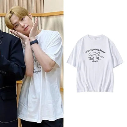 T-Shirt Stray Kids Puur Katoen