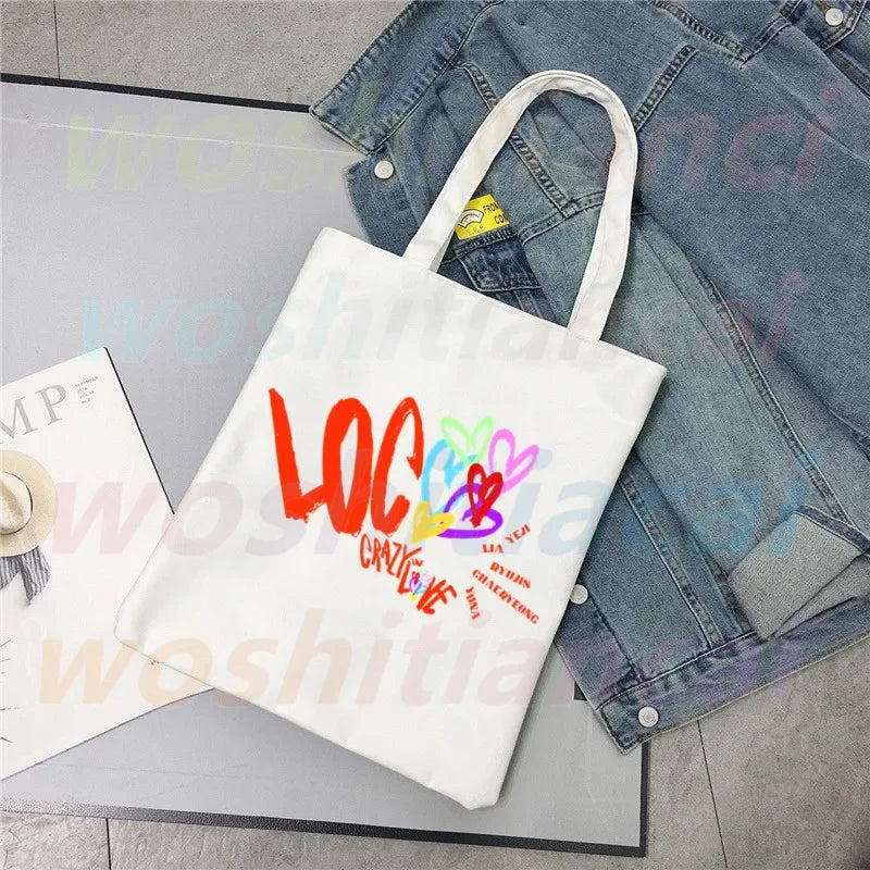 Canvas Tas Itzy Verschillende Kleuren