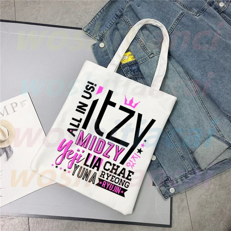 Canvas Tas Itzy Verschillende Kleuren