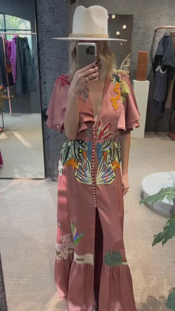 Sadia | Bohemian Jurk