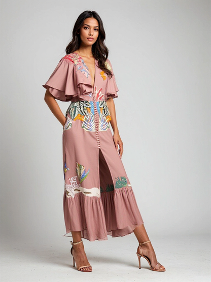 Sadia | Bohemian Jurk