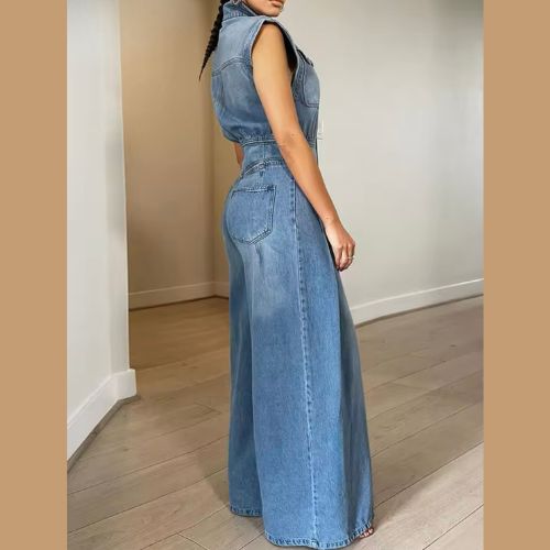 Denim Jumpsuit