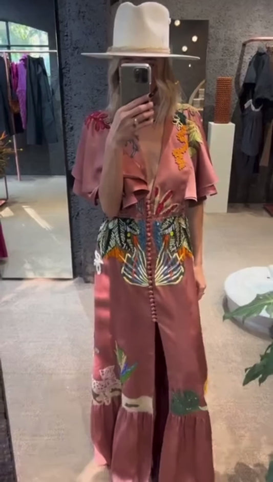 Sadia | Bohemian Jurk