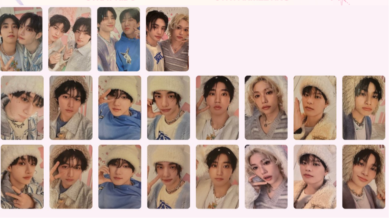 Stray Kids Official Stay Zone Photocards