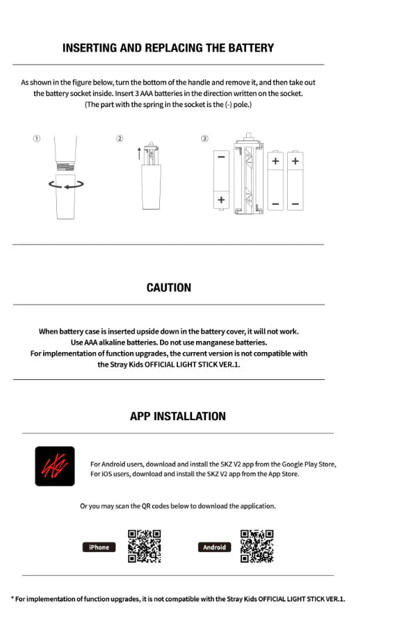 AANBIEDING! Stray Kids - Official Light Stick!