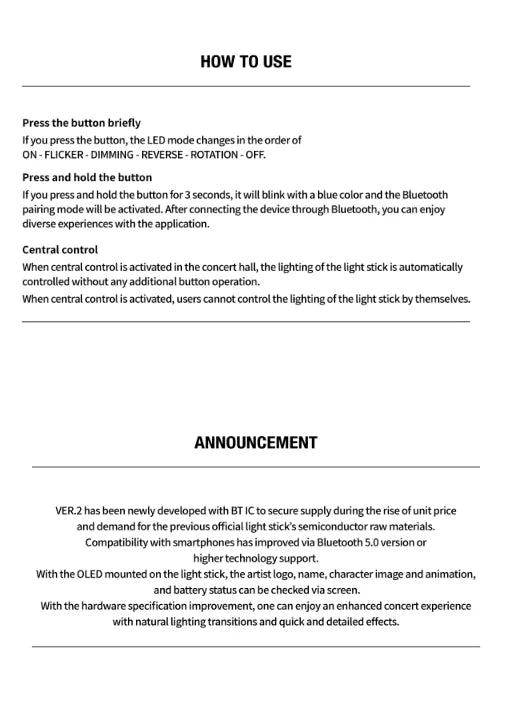 AANBIEDING! Stray Kids - Official Light Stick!